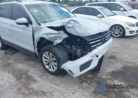 2018 Volkswagen Tiguan 2.0T Se/2.0T Sel из США, поврежденный, VIN 3VV3B7AX3JM214346